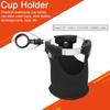 Motorcycle Cup Holder Beverage Drink Can Handlebar Mount 360 Degrees Rotation Universal Water Bottle