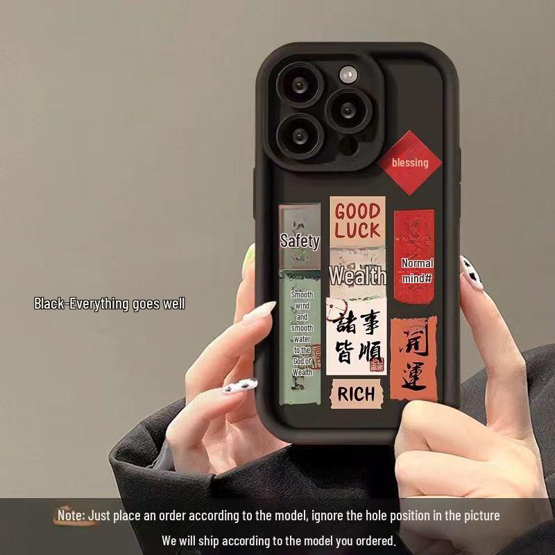 Чехол для Apple iPhone 12/13/14/15 Pro Max - Мягкий, всесторонний дизайн с уникальными персонажами