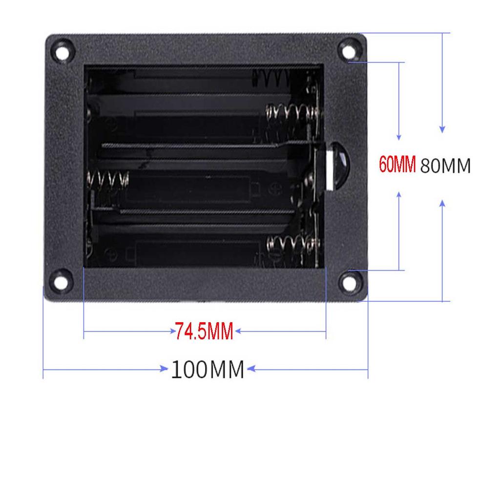 18650 Закрытый батарейный отсек Встраиваемый батарейный отсек Последовательно-параллельное соединение
