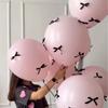 5pcs Wedding Pink Ins Bow Balloon Proposal Ceremony 12 Inch Floating Balloon Birthday Party Scene Arrangement Photography Props