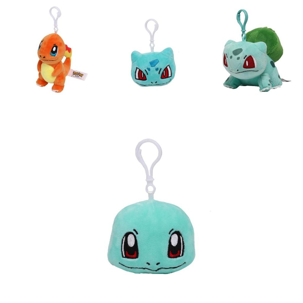 Милая плюшевая игрушка Покемон Пикачу Чармандер, подвеска для сумки, брелок