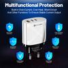 Universal Charger with 1U+2PD | Compatible with Australian, European, American, and British Power Adapters