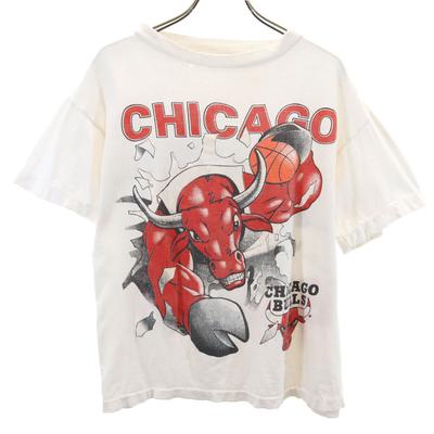 Винтажная футболка с коротким рукавом НБА 90-х годов Chicago Bulls Женская Б/У