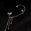 Clip on Clip on Earrings Long Chain Ear Hook Earrings Exquisite Tassel Earrings  Party