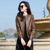 New Year's New Versatile Genuine Leather Jacket for Women High-end Sheepskin Fashionable Leather Jacket Jacket