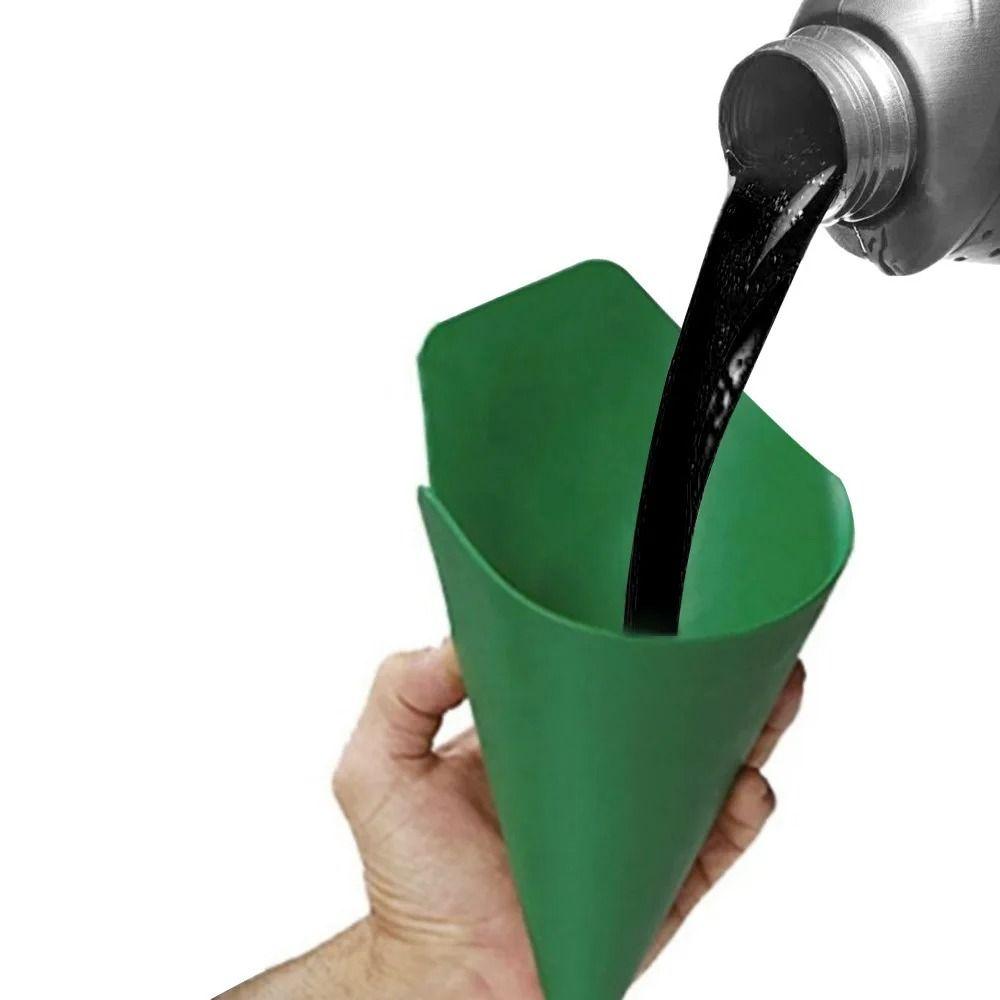 Flexible Flexible Oil Draining Foldable Oil Guide Plate Foldable Car Funnel Gasoline Filling Tools