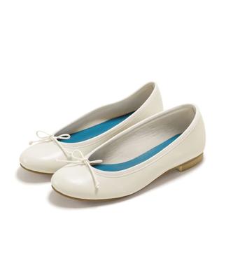 Сделано в Ballet Rain Rain [Sesto] Япония, Обувь, Туфли, Туфли-лодочки, Женские, 25,5 см, Цвет слоновой кости, ttkp100-IVPU-255