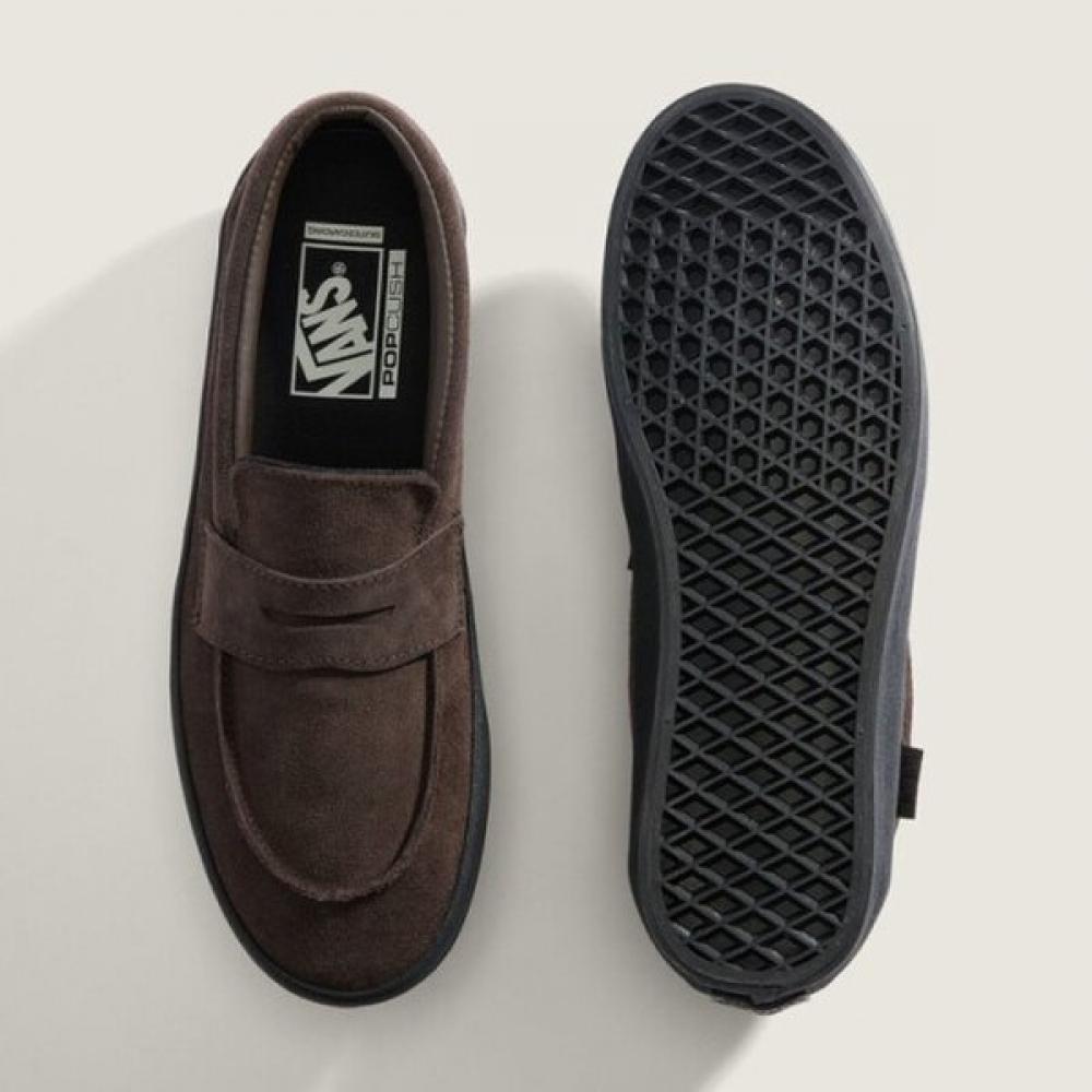 Vans Слипоны-лоферы Темно-коричневые Vn000va6y49