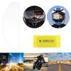Universal Waterproof Motorbike Helmet Visor Film Nano Coating Antirain Antifog Insert Lens Sticker Shield Safety Driving