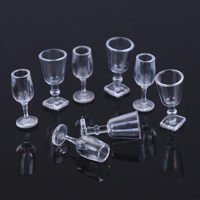 1:12 весов, 4 шт./лот, набор посуды для чашек, миниатюрная игрушка для кукольного домика