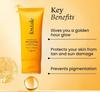 Foxtale Glow Sunscreen SPF 50 PA++++ with Vitamin C & Niacinamide for a Dewy Glow 50ml