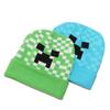 New Minecraft Cartoon Square Jacquard Knitted Hat Autumn and Winter Outdoor Warm Wool Hat Doudou Cold Hat