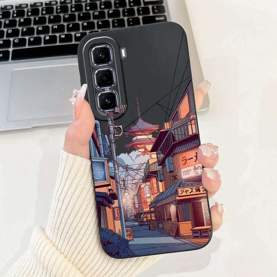 Чехол для Infinix Hot 50 Pro Plus X6880 Милый Модный Мультяшный Чехол Мягкий Силиконовый Чехол для Телефона Для Infinix Hot 50 Pro Hot50 4G