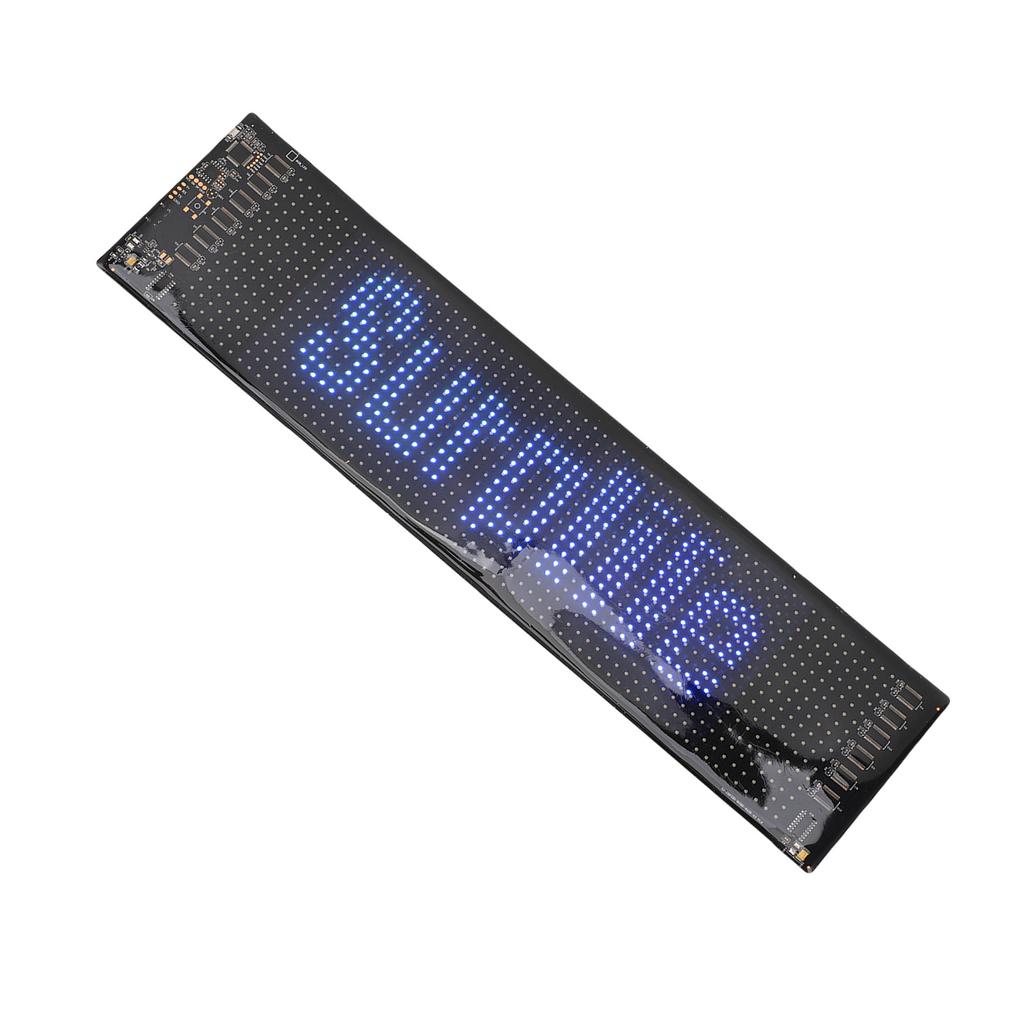 Знак для автомобиля, водонепроницаемый, с USB, Bluetooth, управлением через приложение, программируемый, гибкий светодиодный знак для текста и узоров