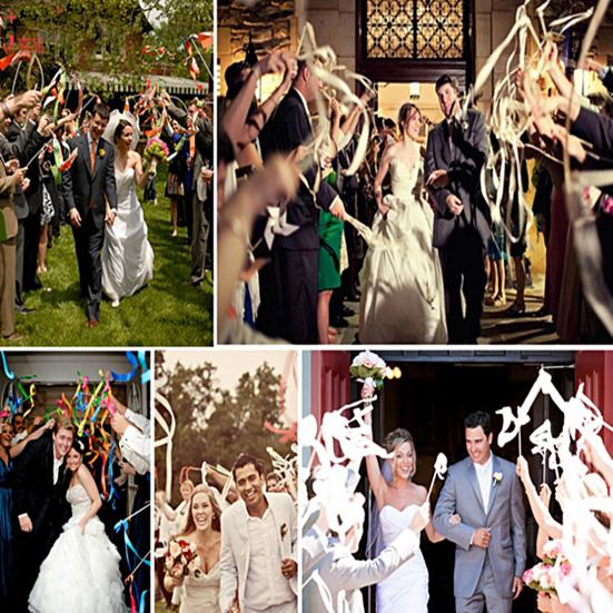 10Pcs Fairy Sticks High Durability Stunning Visual Effect Wood Colorful Ribbon Wishes Wands Fairy Princess Sticks Home Supplies