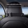 High-end Leather Car Seat Headrest Memory Foam Comfort Neck Pillow For Tesla Model 3 Y S X Cybertruck Juguete Coil Auto Interior