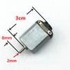 1Pcs 130 3V-6V 0.35-0.4A 16000Rpm Mini Dc Motor For Small Fan Toy Car Motor