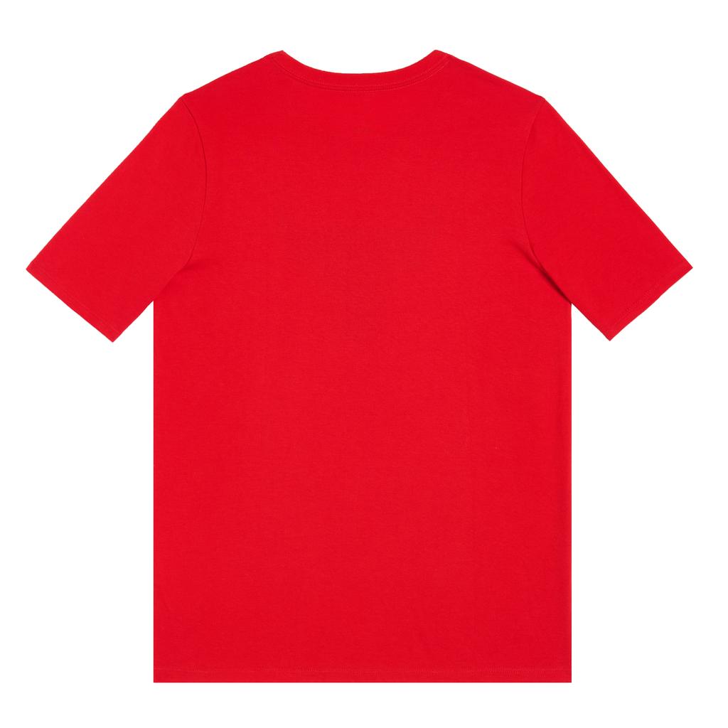 Nike Футболка NBA Collaboration Dri-Fit Chicago Bulls Логотип Круглый вырез Быстросохнущий Короткий рукав Детские топы Красный 3Z2B7BBGJ-BUL