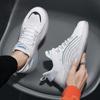 Мужская обувь 2023 Новая спортивная обувь для бега Модная повседневная резиновая подошва Мягкая подошва Модная обувь Летающая ткань Дышащая легкая мужская обувь