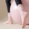 PERFECT FIT Elastic Anti Slip Grip Bottom Yoga Socks Zumba Pilate Football Soccer Running Soft Cotton Stocking Stokin