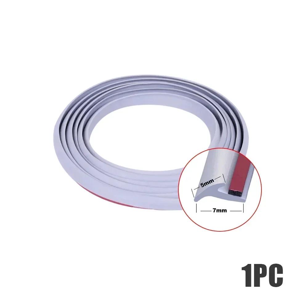 1 шт., автомобильный Т-образный уплотнитель для двери, звукоизоляция, резиновая уплотнительная полоса, герметизирующие полосы с наклонным краем, аксессуары для мойки автомобиля