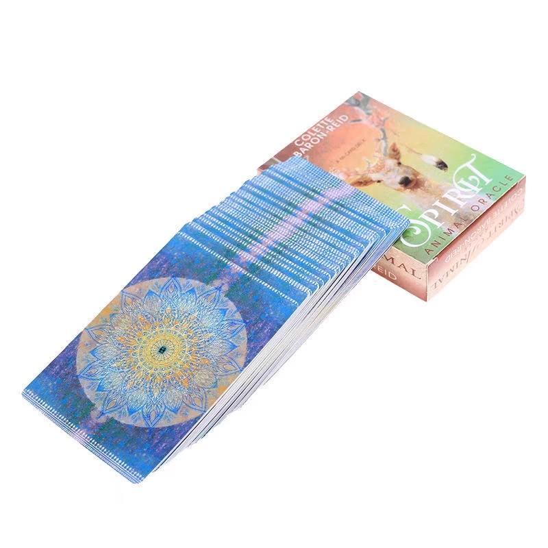 Дух Животного ОракулаКарты Таро PDF Оракул Карты Гадание для Личного Использования Играть в игры Настольная Игра