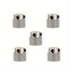 5-Piece Extruder Gear 3D Printer Parts Drive 36-Tooth Stainless Steel Extruder Gear, Compatible with CR-10, CR-10S, S4, S5, Ender 3, Ender 3Pro