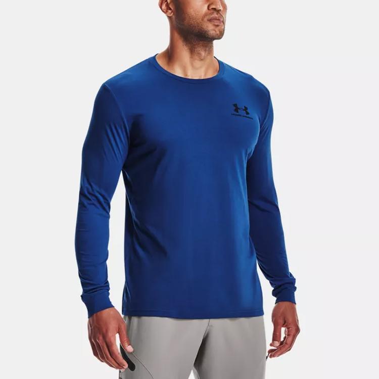 Under Armour Повседневная тренировочная футболка мужская синяя 1329585-432