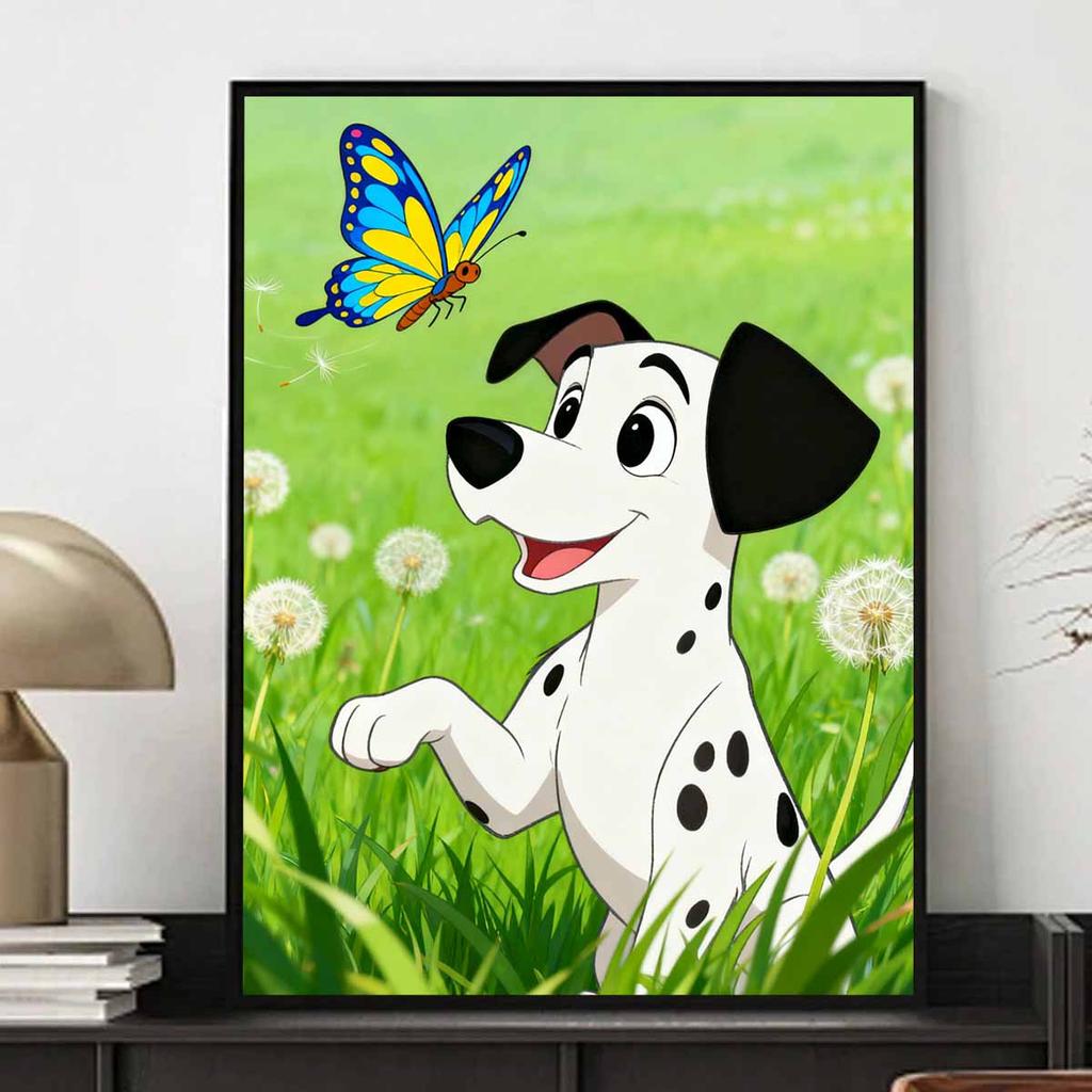 Diamond painting set Disney full diamond 5D Dalmatian butterfly art home decoration creative handicrafts