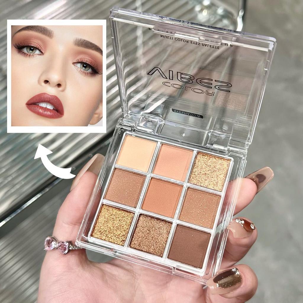 Палитра теней для век Dark Punk Smoky Nine Черно-белый Серый металлик Перламутровый матовый серебристый макияж для вечеринки Сценический макияж