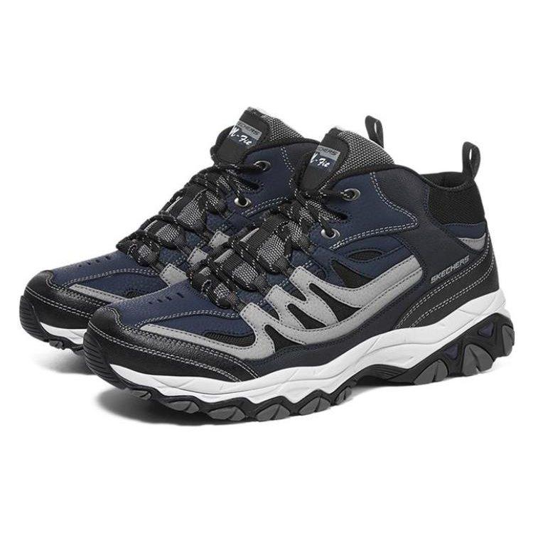 Skechers Амортизация после нагрузки, Комфортная амортизация, Износостойкая амортизация, Устойчивые к истиранию, Высокие, Для улицы, Обувь 50120-NVGY