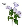 Nordic Style Flower Decor Artificial Crabapple 18 Inch Fake Flowers with Stem And Leaves Realistic Home Faux Floral Arrangement for Kitchen