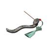 National Style Ruyi Pattern Ceramic Incense Holder for Home, Tea Room & Desktop Decoration