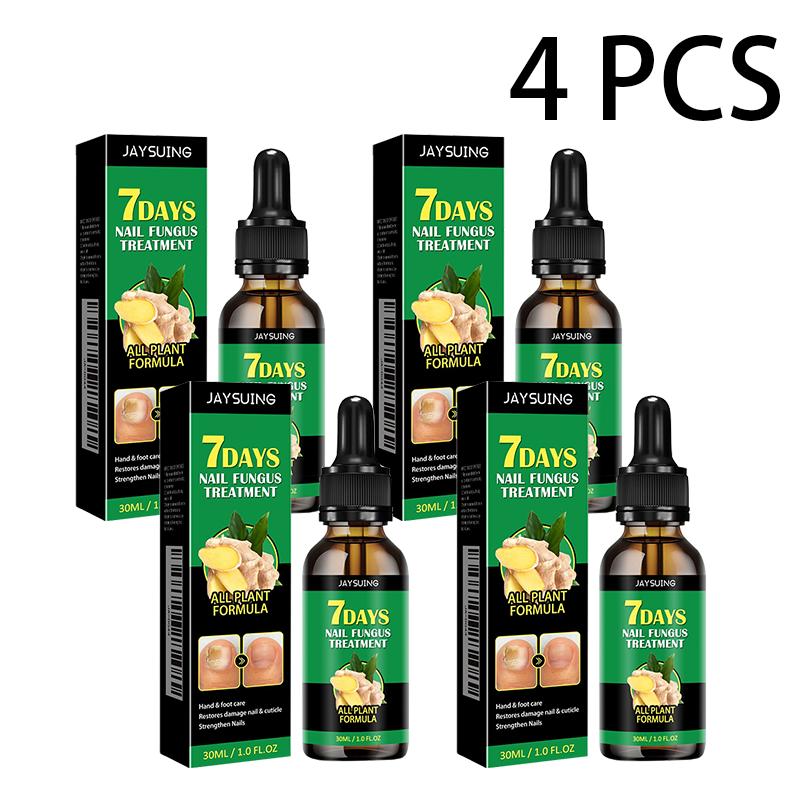 Jaysuing 7 Day Nail Care, Ginger Nail Care, Многоцелевое восстановление ногтей, Сыворотка для укрепления ногтей Масло