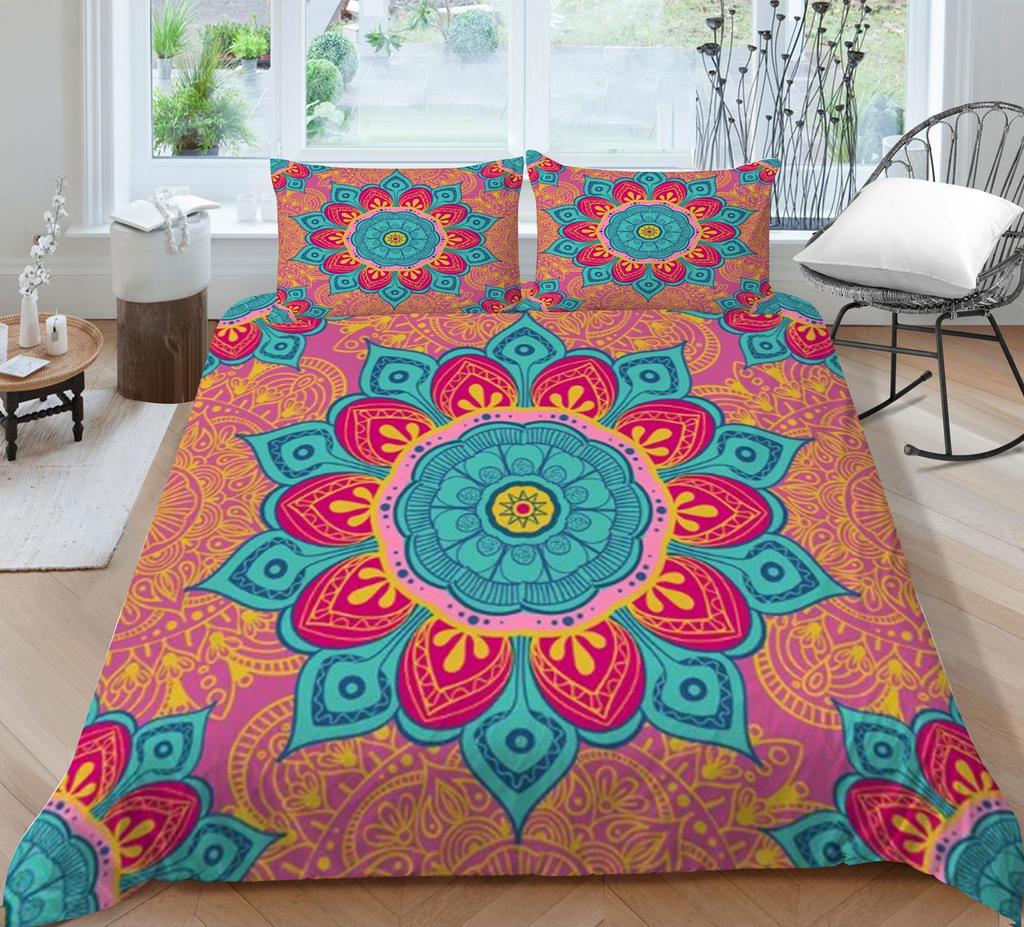 Наборы пододеяльников, постельное белье размера «queen-size», богемный роскошный домашний текстиль для подростков-подростков и взрослых, высокое постельное белье