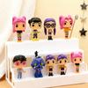 Милая K-pop Аниме Фигурка ПВХ Охотники на Демонов Руми Зои Мира Саджа Виниловая Статуэтка Детский Подарок