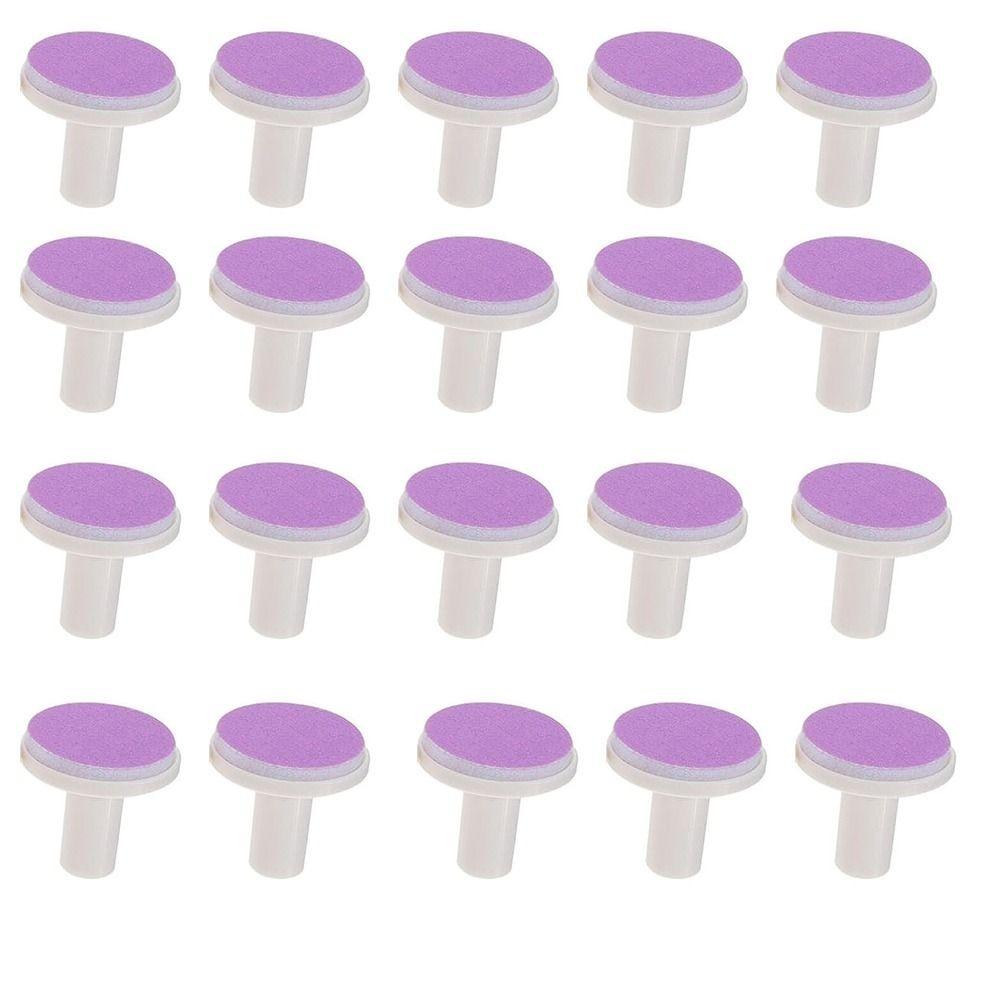 20 шт., сменные насадки для триммера, детские пилочки для ногтей, машинки для стрижки ногтей, шлифовальные головки, подушечки для триммера для ногтей, детские