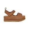 Goldenstar Hi Suede Simple Comfortable Slide Sandals Women Sandals Brown 1167356-CHE