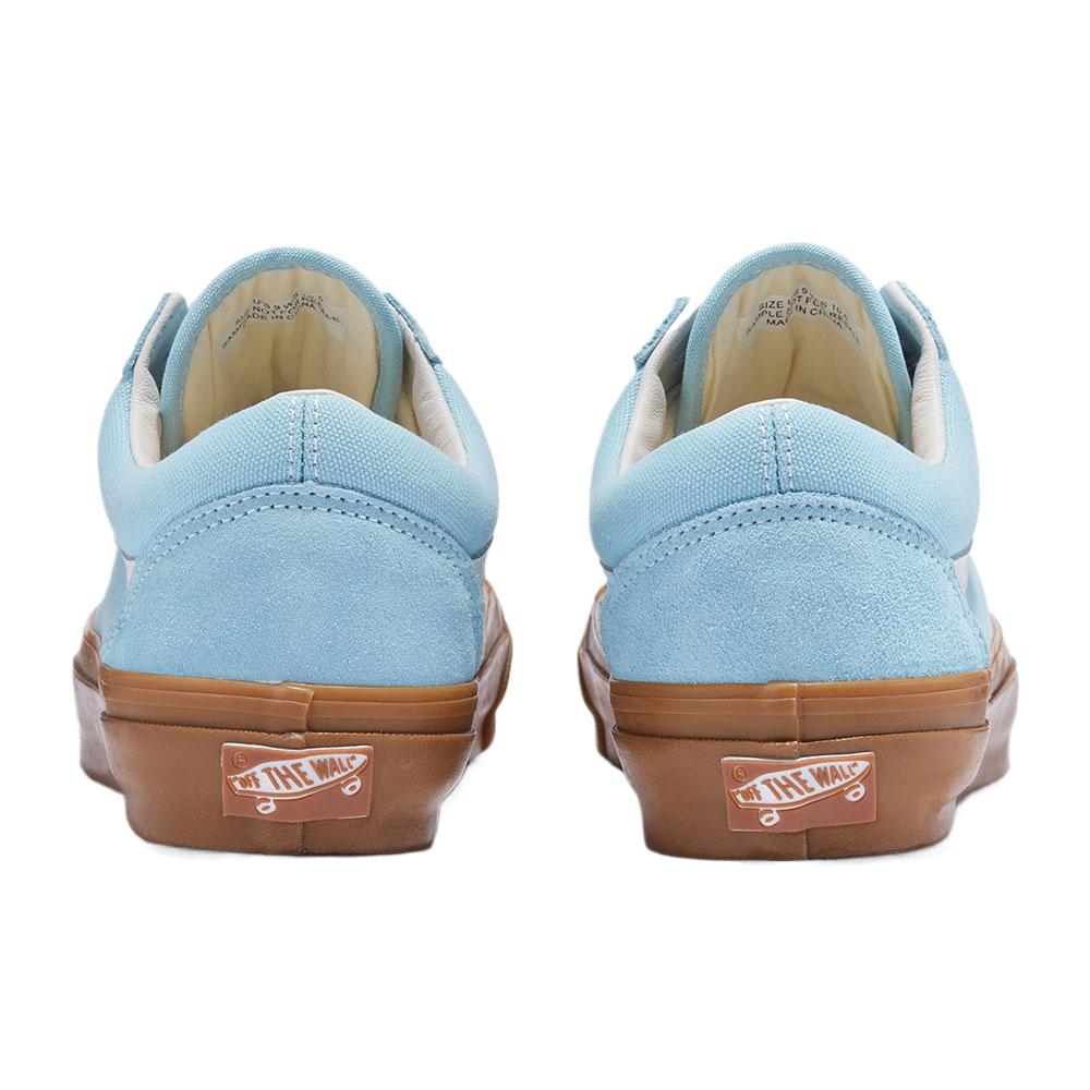 Vans LX Old Skool Удобные Модные Простые Низкие Кеды для Скейтбординга Унисекс Светло-Голубые VN000D56CAU1