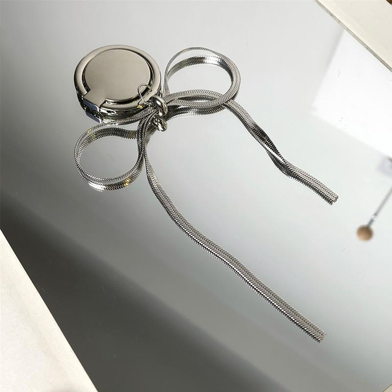 Держатель для кольца в виде змеиной кости, подставка с пряжкой в виде банта, цепочка для мобильного телефона, вращающаяся на 360 градусов, универсальный настольный кронштейн, декор