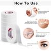 1.25cm*9m 2/3/1 Rolls Japanese Insulating Tape for Eyelash Extension Lint Free Under Eye Pads Breathable Non-woven Tape Paper Eyelash Patch