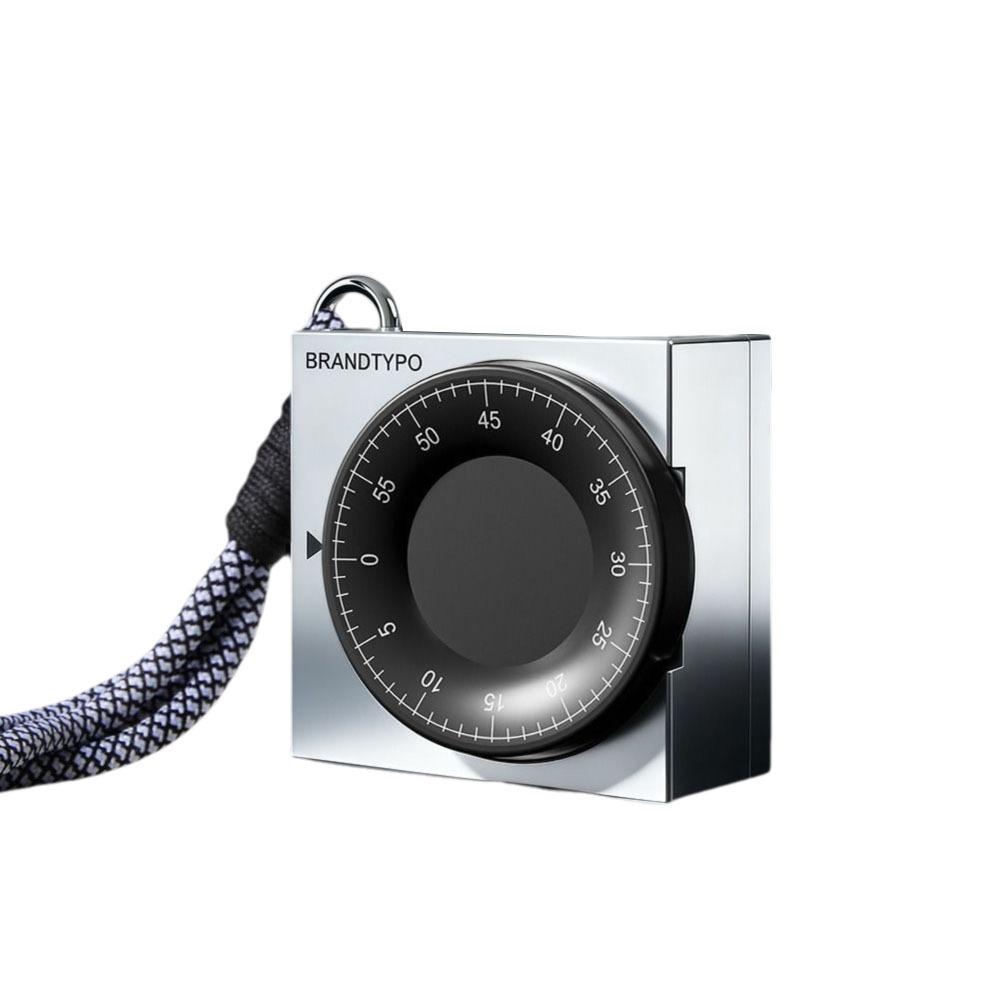 Magnetic Timer Manual Countdown Kitchen Timer Portable Mechanical Alarm Clock for Time Management