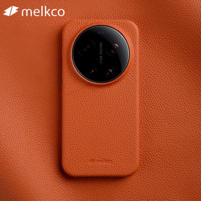 Натуральная кожаная чехол Melkco для Xiaomi 17 Ultra Беспроводная зарядка Mi 15 Ultra Mi15 Pro Чехол для мобильного телефона + Металлический защитный чехол для объектива