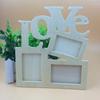 Fashion Art DIY Paint  Wooden Photo Frame Heart Shape Picture Holder Love  Rahmen