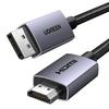 UGREEN 4K DisplayPort To HDMI Conversion Cable 1080P@120Hz 4K@30Hz Unidirectional Transmission Active DP 1.2 To HDMI 1.4 Conversion Cord High Durabili