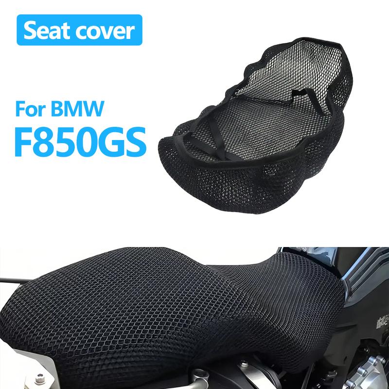 Для BMW F850GS F850 850GS 850 Мотоциклетная накидка на сиденье 3D сетчатая ткань Сиденье Нескользящая Дышащая Теплоизоляция Защитная подушка