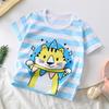 Children's Short Sleeve Pure Cotton Summer New Boy's T-shirt Baby Cartoon Girl Short Sleeve Korean Version of Top for Children