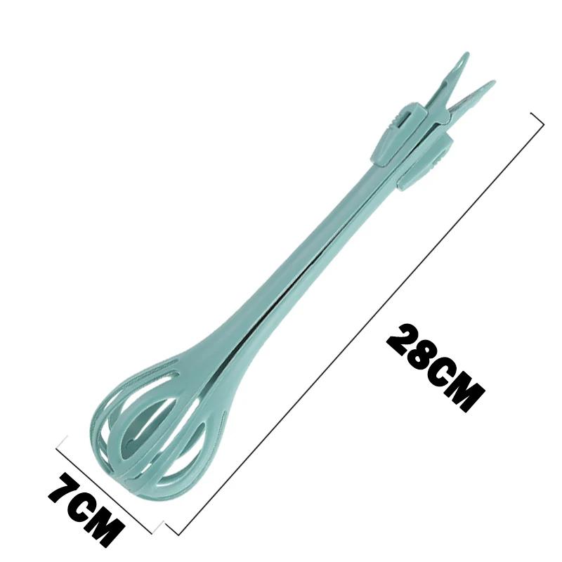 Многофункциональный венчик для взбивания яиц, венчик для молока, щипцы для пасты, зажимы для еды, миксер, ручная мешалка, кухонный инструмент для выпечки крема, кухонный аксессуар