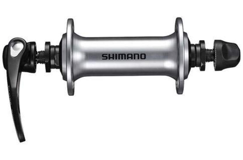 SHIMANO Передняя ступица серебристая 36H EHBRS400AS HB-RS400