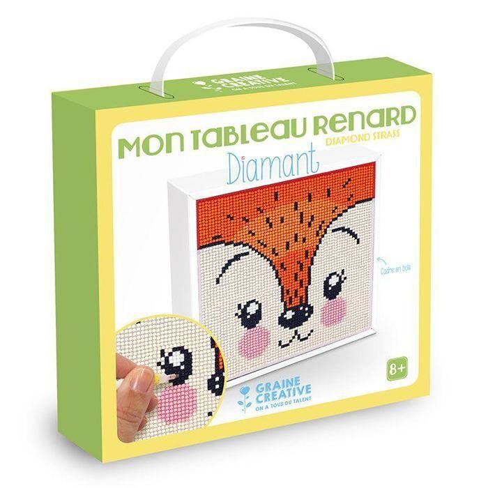 Kit Diamond Painting - tableau Renard